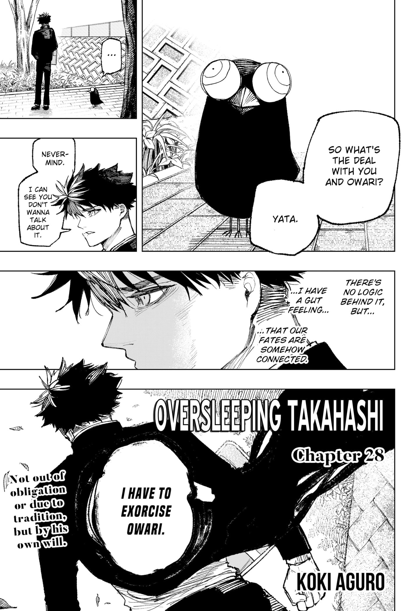 Oversleeping Takahashi, Chapter 28 image 01